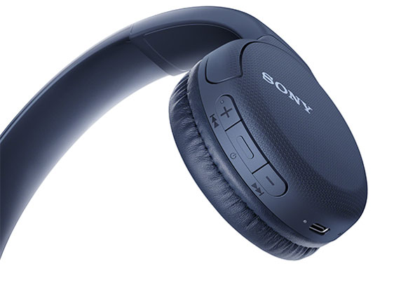 SONY ワイヤレスステレオヘッドセット WH-CH510 (L) [ブルー]