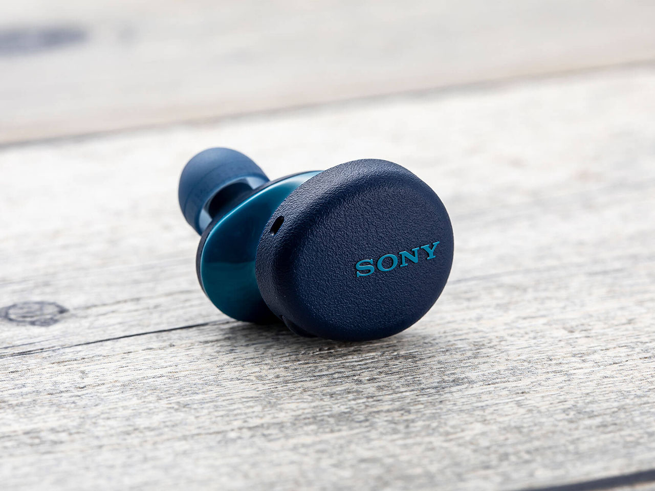 SONY ワイヤレスステレオヘッドセット WF-XB700 (L) [ブルー]