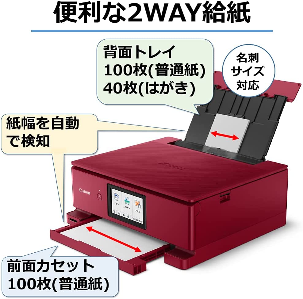 CANON  インクジェットＡ４カラー複合機 PIXUSTS8530RD レッド