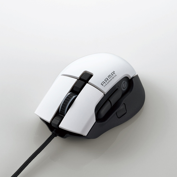 ELECOM ARMA FPSゲーミングマウス（8ボタン）M-ARMA50WH [ホワイト]