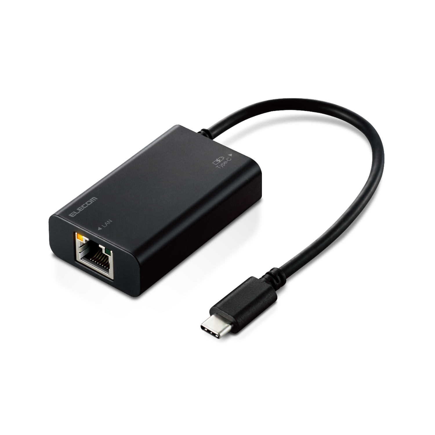 PD3.0対応　USB3.1Gen1　有線ＬＡＮアダプター EDC-GUC3P-B