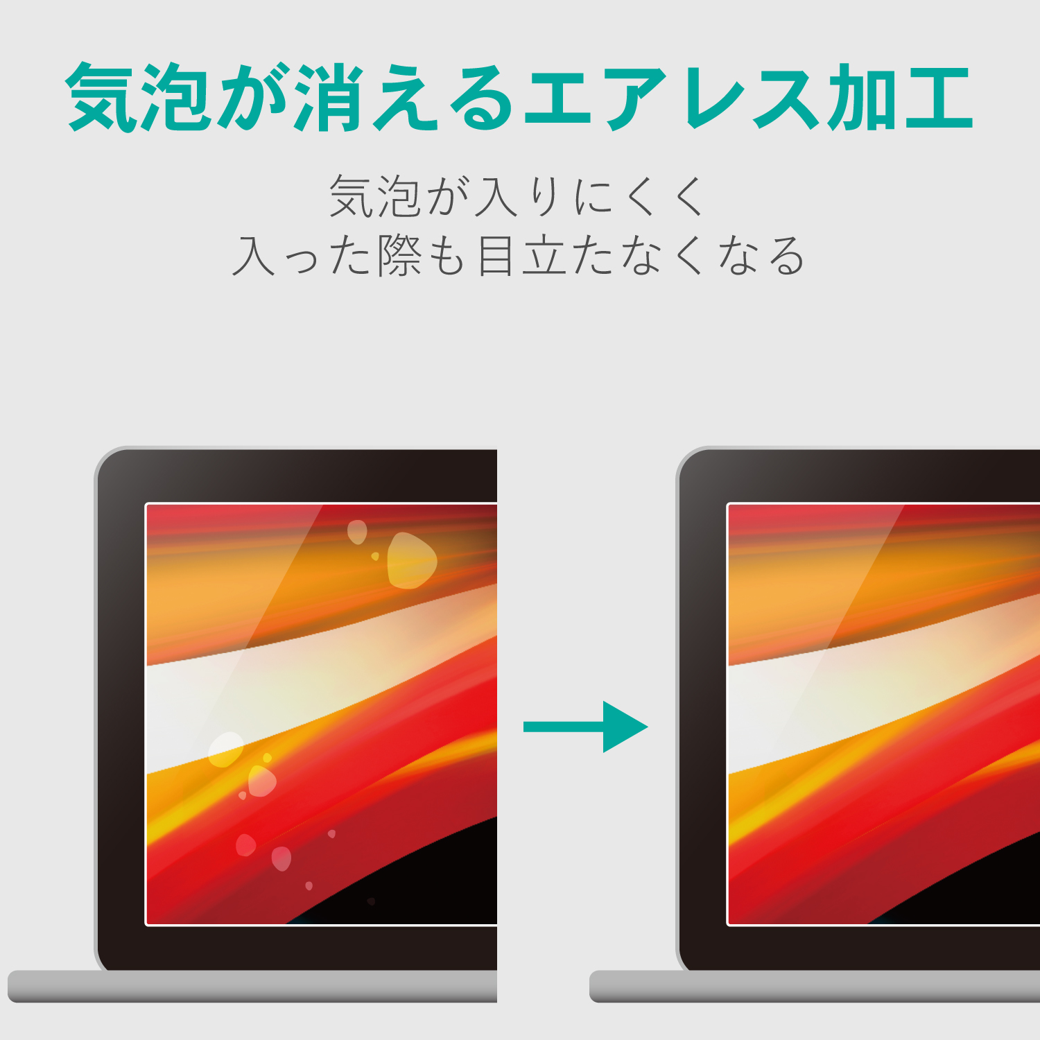 ELECOM MacBookPro16inch用フィルム(光沢/衝撃吸収）EF-MBP16FLFPAGN