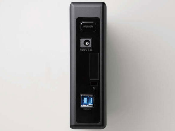 ELECOM SeeQVault対応3.5インチ外付けハードディスク 2TB ELD-QEN2020UBK [ブラック]