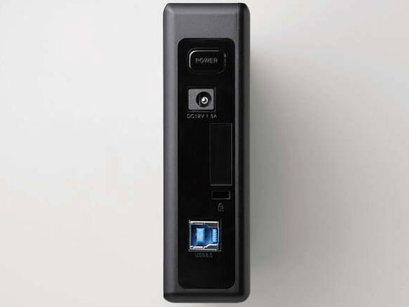 ELECOM SeeQVault対応3.5インチ外付けハードディスク ELD-QEN2040UBK [ブラック]