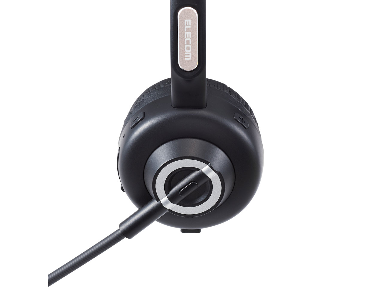 ELECOM オーバーヘッドタイプ充電台付Bluetoothヘッドセット LBT
