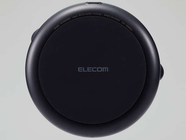 【訳あり品】【箱破損】【未開封・未使用】エレコム｜ELECOM ワイヤレス充電器/マグネット内蔵/7.5W+5W/スタンドタイプ/Apple Watch認証モジュール内蔵/MfA認証/USB-C-USB-Cケーブル付属/ブラック W-MS04BK