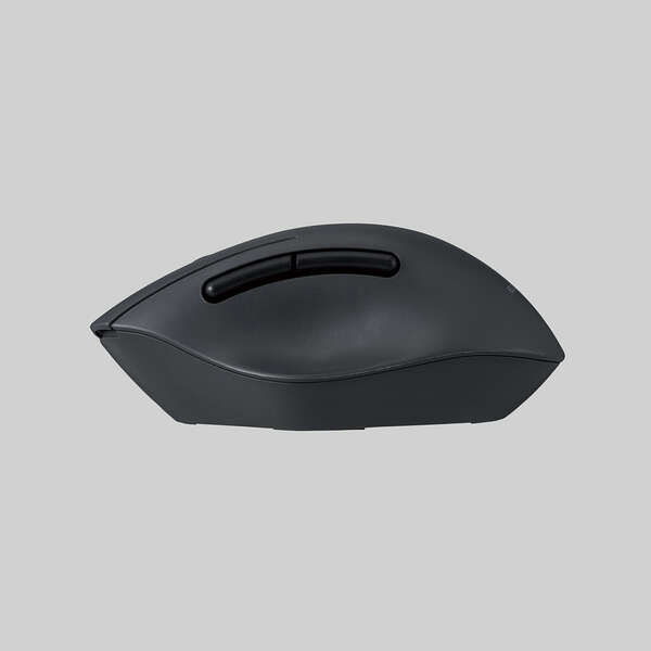 ELECOM 無線抗菌静音マウス SHELLPHA 5ボタン M-SH20DBSKBK [ブラック]