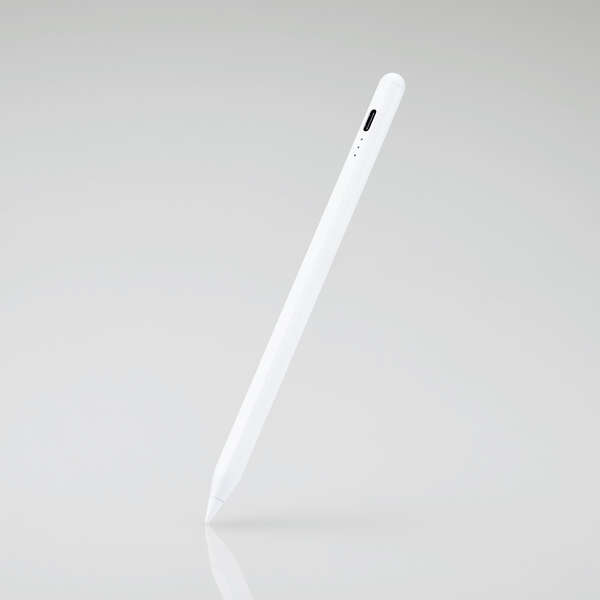 ELECOM iPad用タッチペン（充電式）P-TPACSTAP03WH