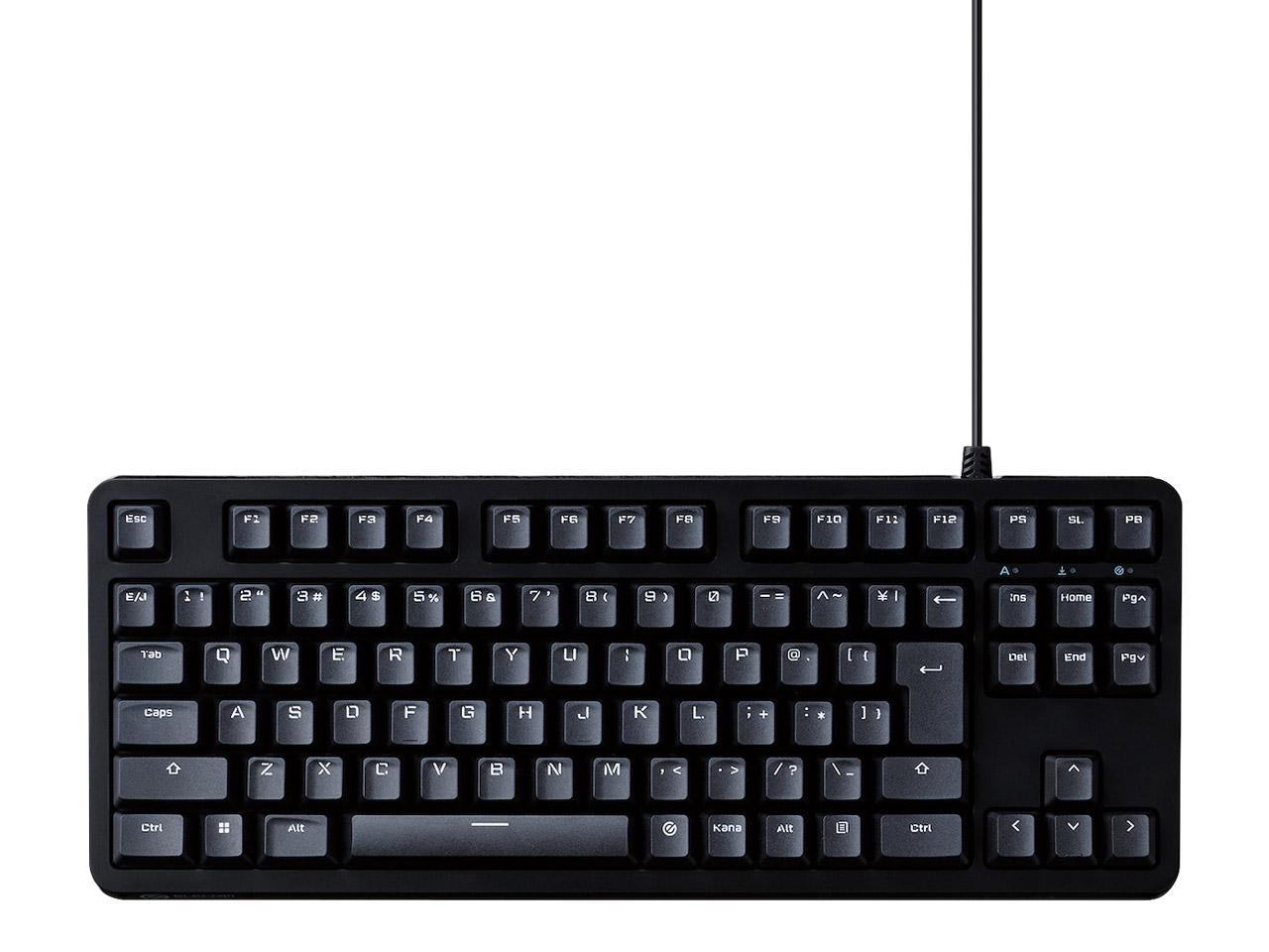 ELECOM メカニカルゲーミングキーボード TK-GK20TBK 茶軸 [ブラック]