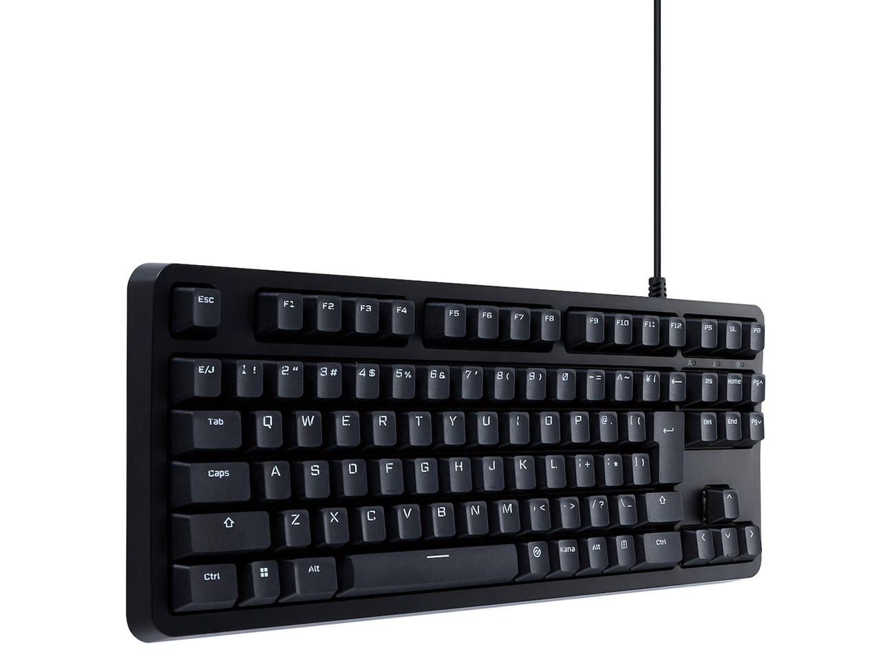 ELECOM メカニカルゲーミングキーボード TK-GK20TBK 茶軸 [ブラック]