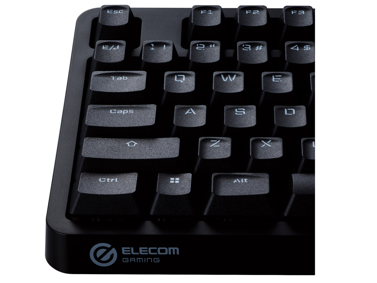 ELECOM メカニカルゲーミングキーボード TK-GK20TBK 茶軸 [ブラック]