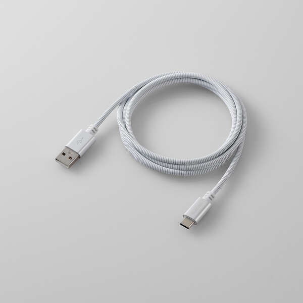 ELECOM ペットが噛んでも断線しにくいケーブル USB-A - USB Type-C [PET-ACMT15WH]