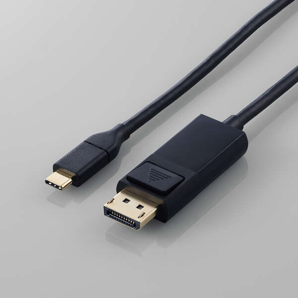 ELECOM USB Type-C(TM) - DisplayPort(TM)変換ケーブル1.0m[CAC-CDP10BK2]