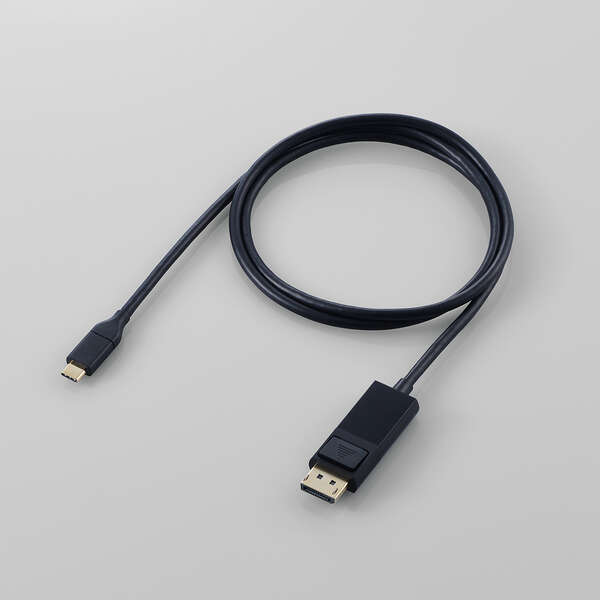 ELECOM USB Type-C(TM) - DisplayPort(TM)変換ケーブル1.0m[CAC-CDP10BK2]