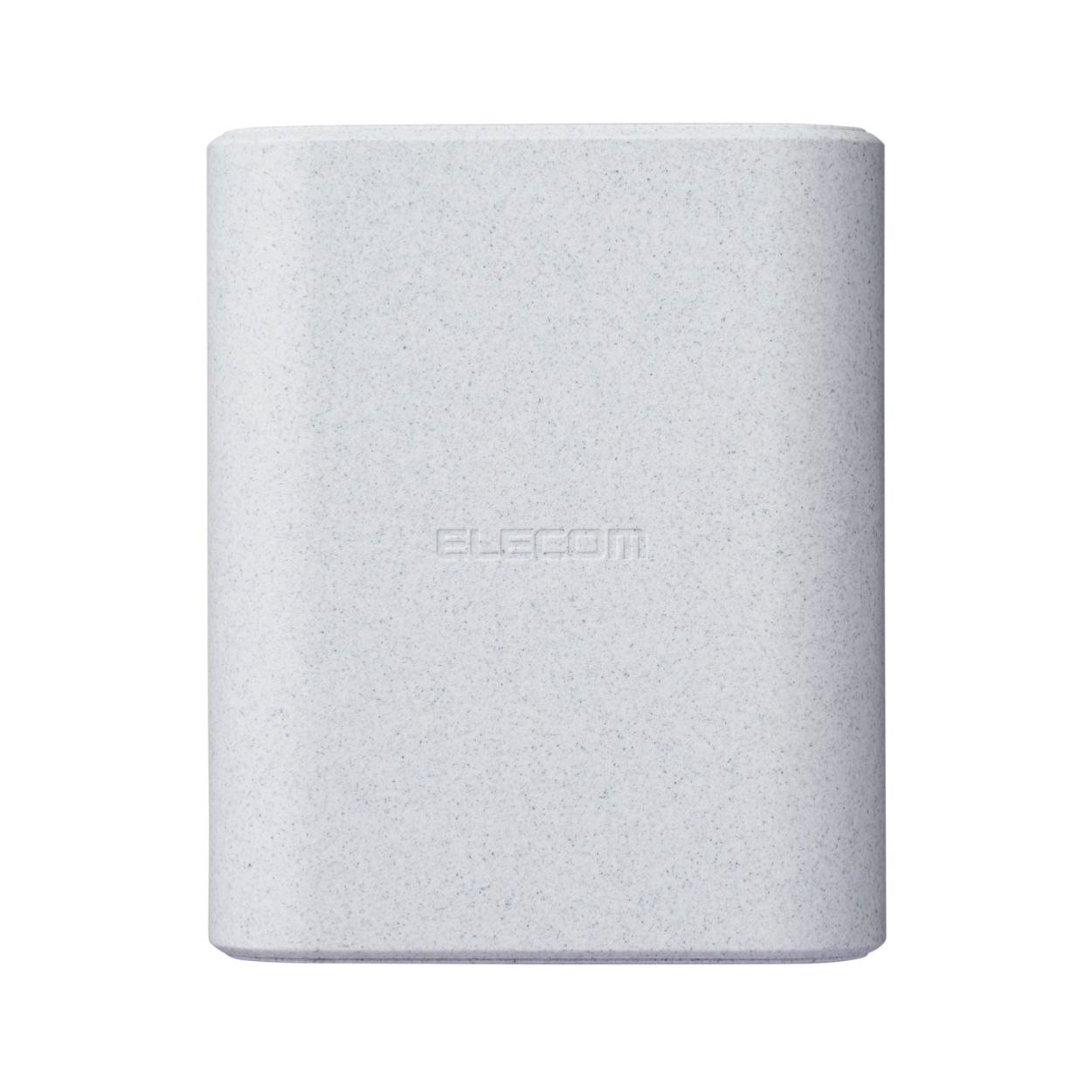 【決算セール 9/4 11:00 - 9/11 11:00】ELECOM ナトリウムイオン電池モバイルバッテリー DE-C55L-9000LGY [ライトグレー]