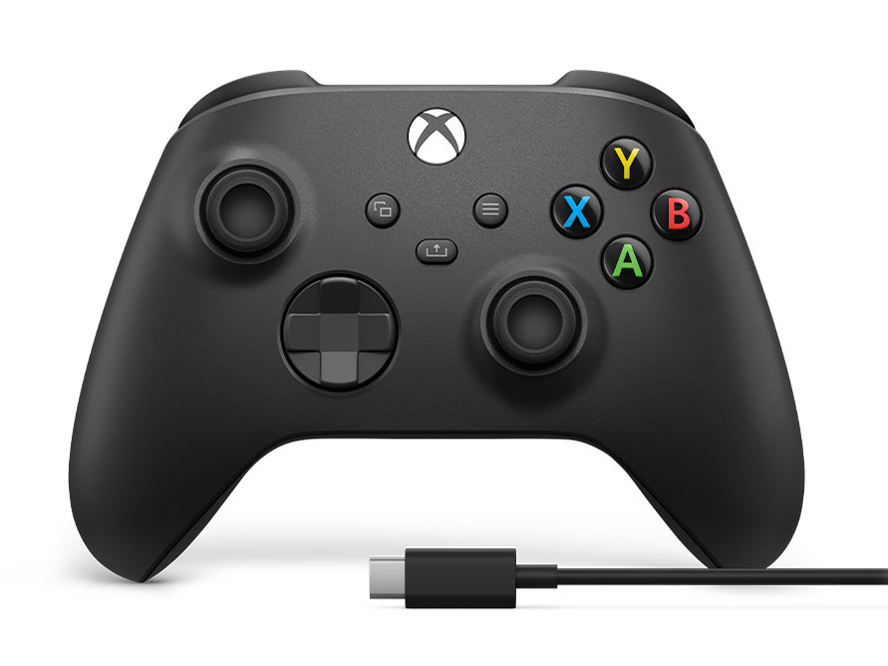 Microsoft Xbox ワイヤレス コントローラー + USB-C ケーブル 1V8