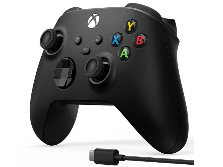 Microsoft Xbox ワイヤレス コントローラー + USB-C ケーブル 1V8-00005 [カーボン  ブラック]｜パソコン・スマートフォン・デジタル機器販売のPC DEPOT(ピーシーデポ)WEBSHOP