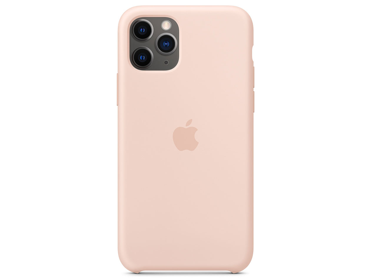 【訳あり品】【箱破損】【未開封・未使用】Apple IPHONE11 PRO ｼﾘｺｰﾝｹｰｽ MWYM2FE/A [ピンクサンド](返品不可）