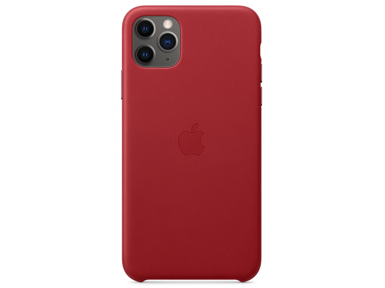 Apple iPhone 11 Pro Maxレザーケース - (PRODUCT)RED [MX0F2FE/A]