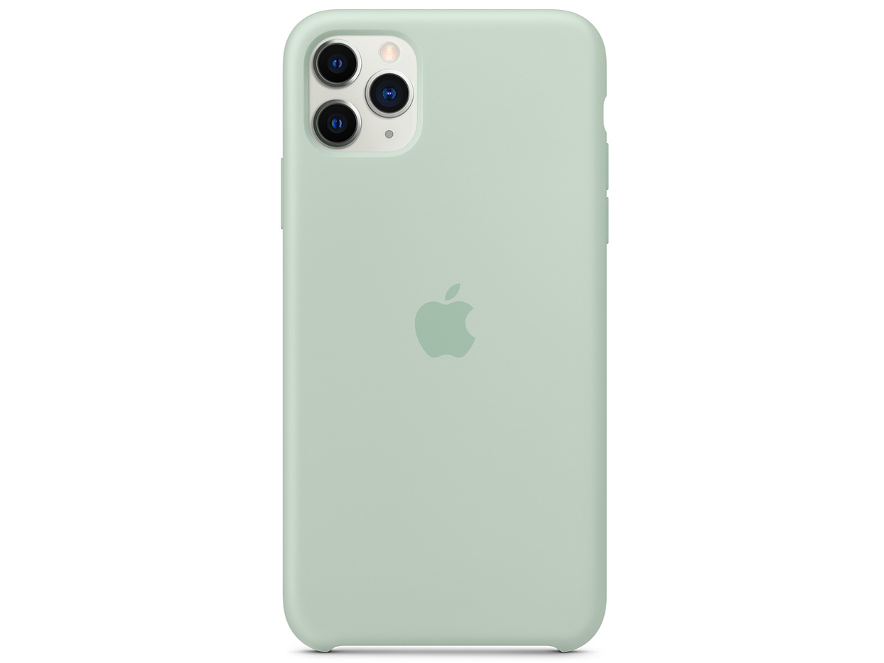 Apple iPhone 11 Pro Maxシリコーンケース - ベリル [MXM92FE/A]