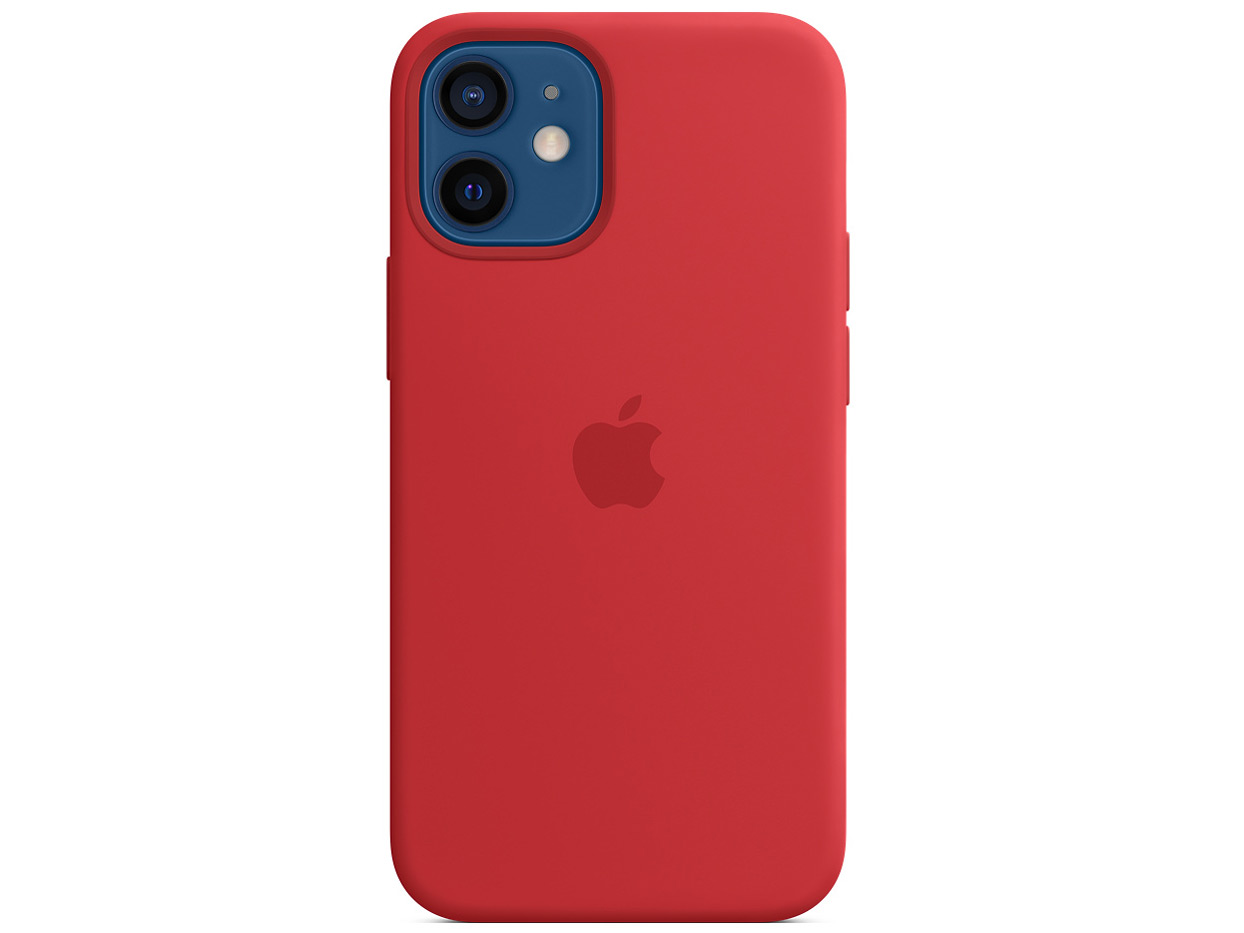 Apple iPhone 12 Mini シリコーンケース(MAG) MHKW3FE/A [RED]