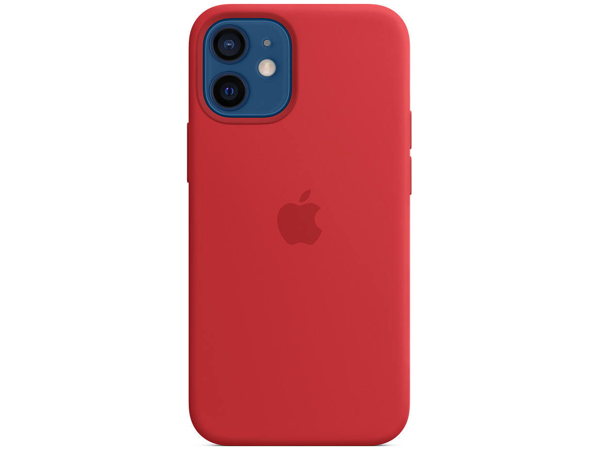Apple MagSafe対応iPhone 12 | 12 Proシリコーンケース - レッド (PRODUCT)RED [MHL63FE/A]