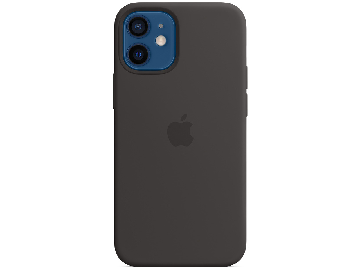 Apple MagSafe対応iPhone 12 | 12 Proシリコーンケース - ブラック [MHL73FE/A]