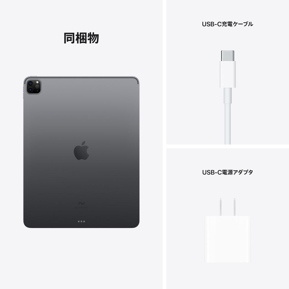 iPad Pro 12.9インチ 第5世代 スペースグレイ-