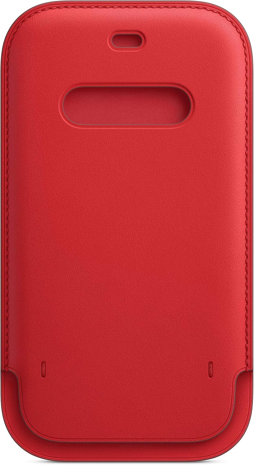 Apple iPhone 12 | 12 Pro Leather Sleeve with MagSafe - (PRODUCT)RED [MHYE3FE/A]
