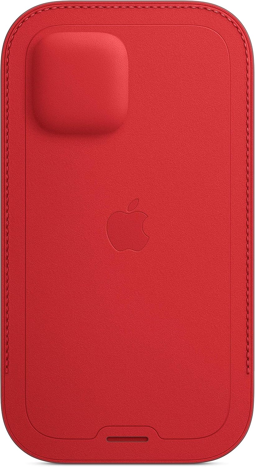 Apple iPhone 12 | 12 Pro Leather Sleeve with MagSafe - (PRODUCT)RED [MHYE3FE/A]