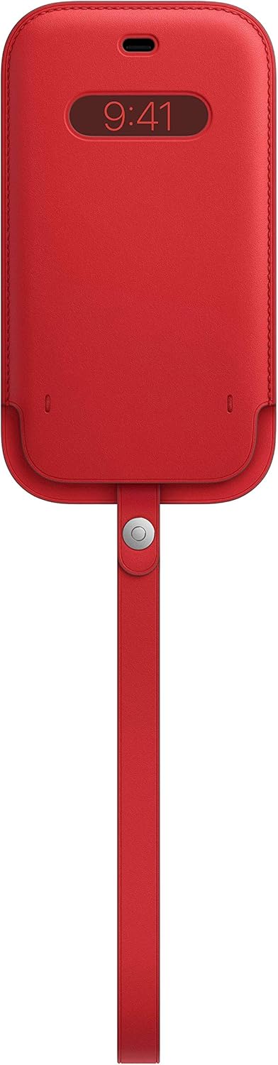Apple iPhone 12 | 12 Pro Leather Sleeve with MagSafe - (PRODUCT)RED [MHYE3FE/A]