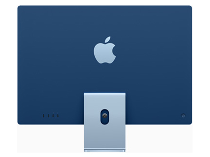 【展示品】Apple iMac 24インチ Retina 4.5Kディスプレイモデル MJV93J/A Mid 2021 [ブルー](30日間保証）