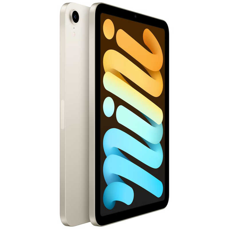 iPad mini 8.3インチ 第6世代 Wi-Fi 64GB 2021年秋モデル MK7P3J/A [スターライト]