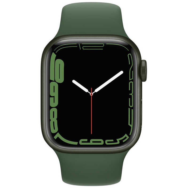 【アウトレット】Apple Watch Series 7 GPS+Cellularモデル 41mm MKHT3J/A [クローバースポーツバンド]【2026年11月までメーカー保証あり】