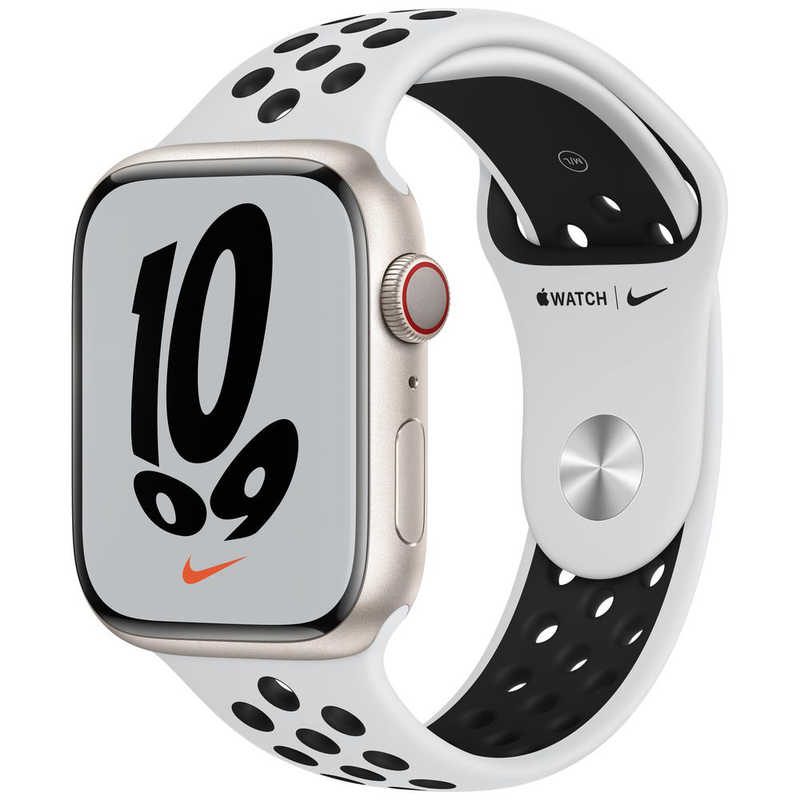 Apple Watch Nike Series 7 GPS+Cellularモデル 45mm MKL43J/A [ピュア