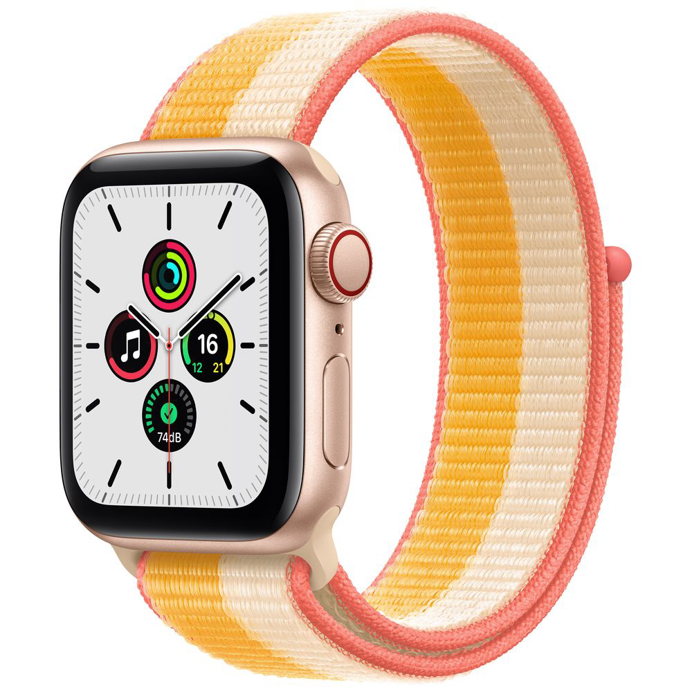 Apple Watch SE 初期 GPSモデル 40mm ゴールド - 携帯電話