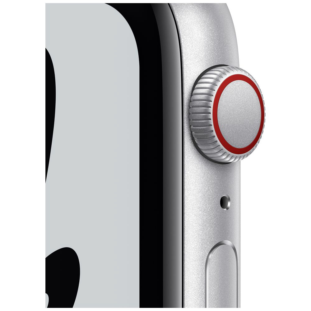 Apple Watch Nike SE GPS+Cellularモデル 44mm MKT63J/A [ピュアプラチナム/ブラックNikeスポーツバンド]