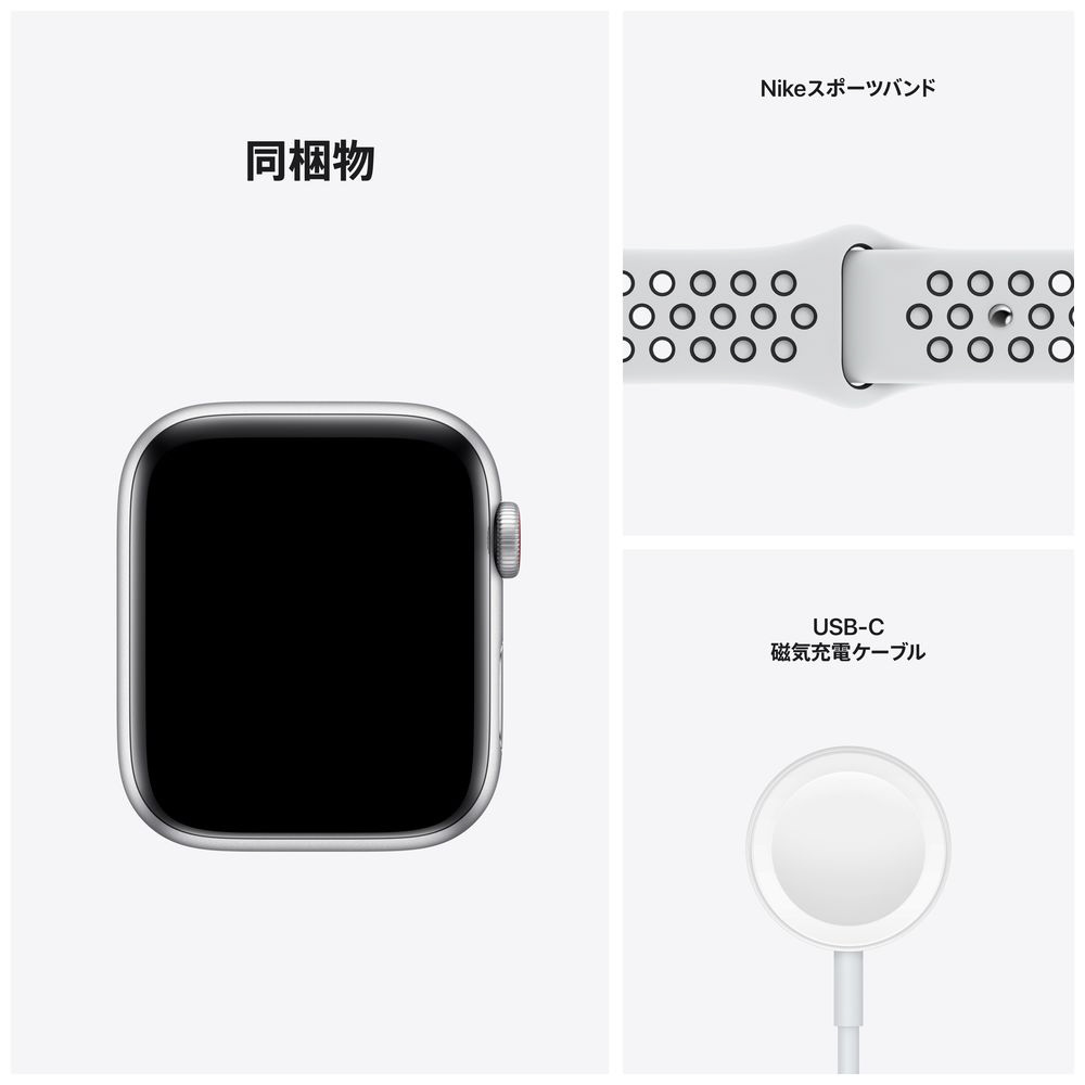 邏疲ｭ｣ Apple Watch Series NIKE繧ｹ繝昴�ｼ繝�繝舌Φ繝� - 1