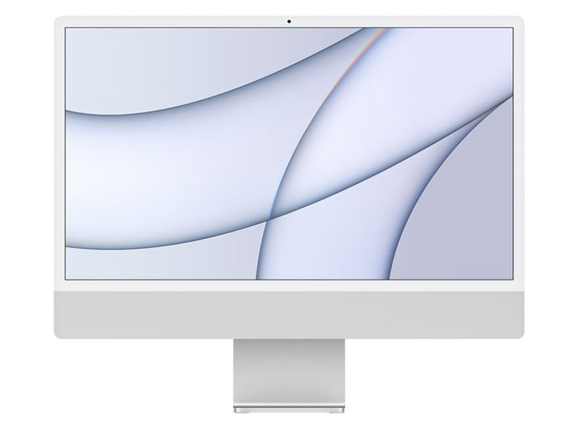 Apple iMac 24インチ Retina 4.5Kディスプレイモデル MGPD3J/A Mid 2021 [シルバー] (MAGIC TRACKPADカスタマイズ)