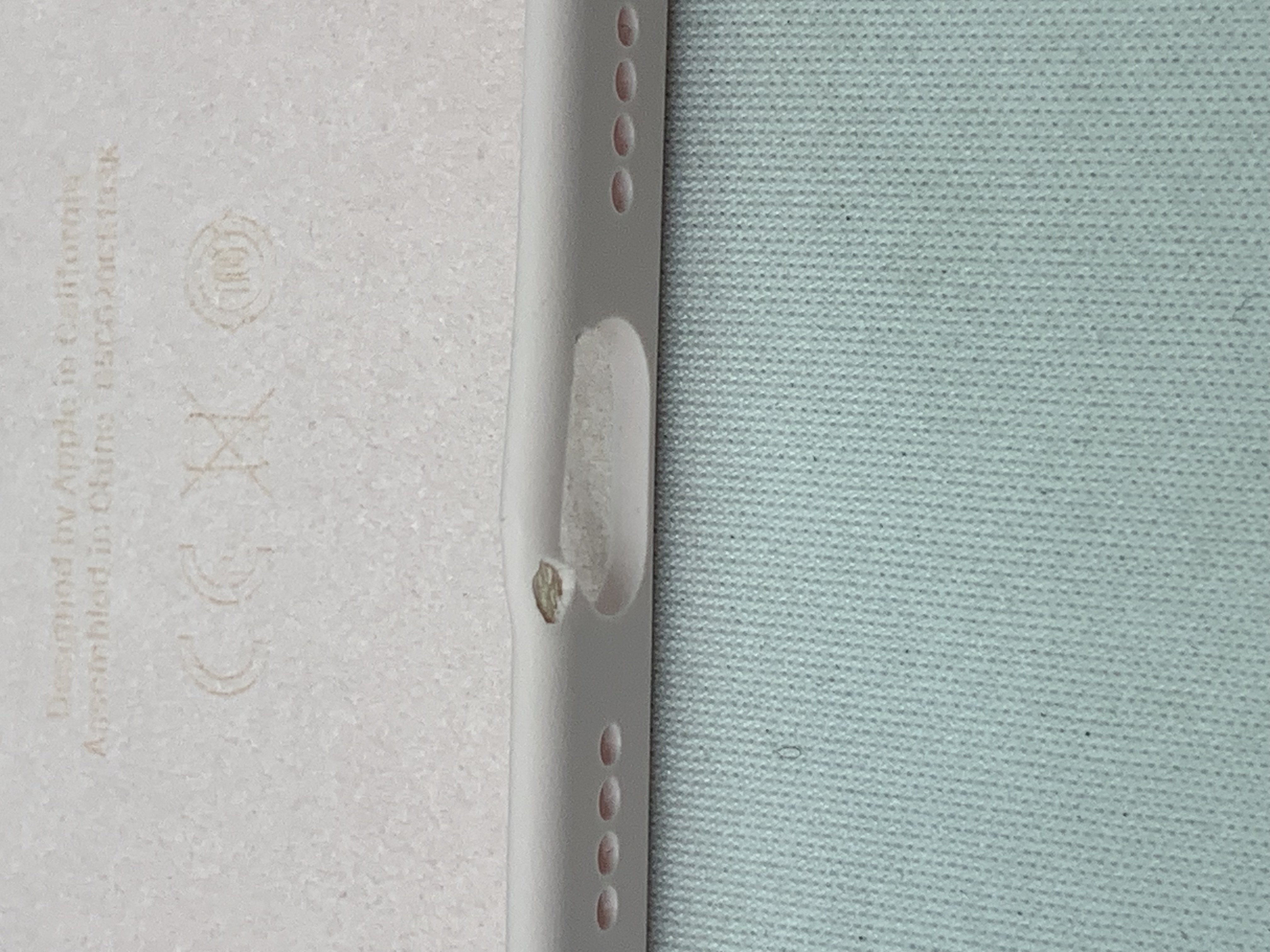 【中古】【店頭展示使用品】【返品不可商品】Apple MagSafe対応 iPhone 13 Pro Max シリコーンケース チョークピンク MM2R3FEA