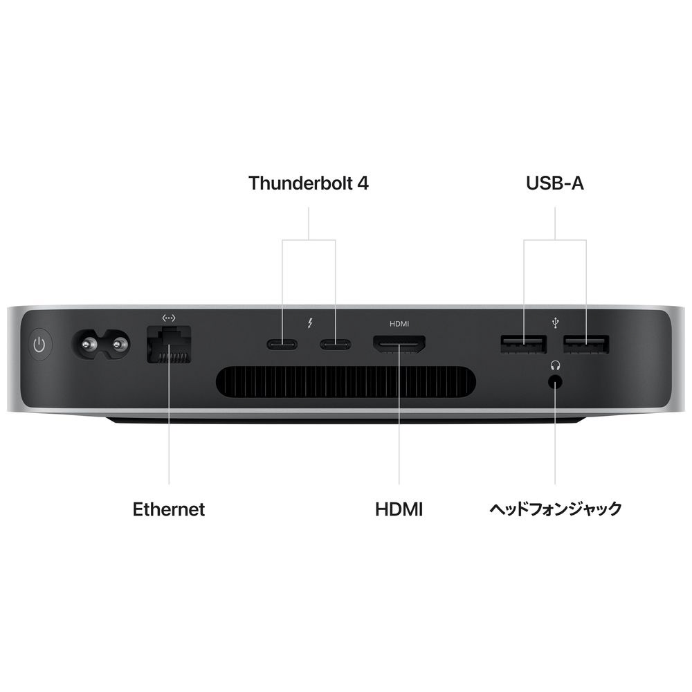 Mac mini MMFJ3J/A 2023 [シルバー]