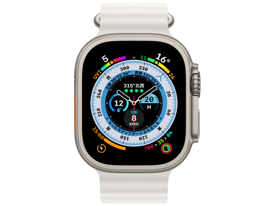 【訳あり品】【箱破損】【未開封・未使用】【返品不可商品】Apple Watch Ultra GPS+Cellularモデル 49mm MNHF3J/A [ホワイトオーシャンバンド]