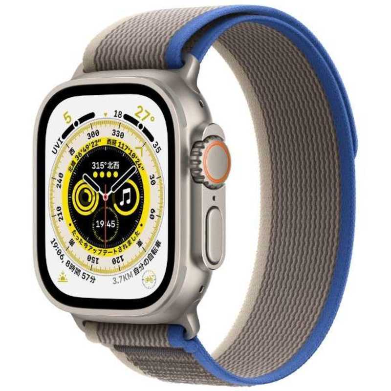 Apple Watch Ultra GPS+Cellularモデル 49mm MNHL3J/A [ブルー/グレイ