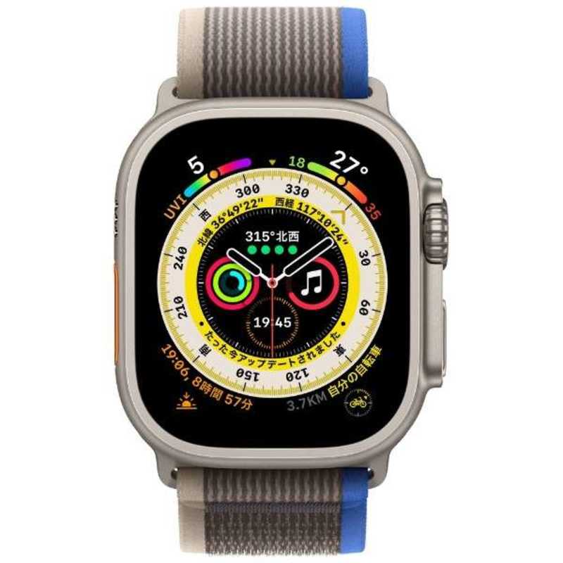 Ultra[49mm セルラー]チタニウム Apple Watch MNHL3J【安心保 …