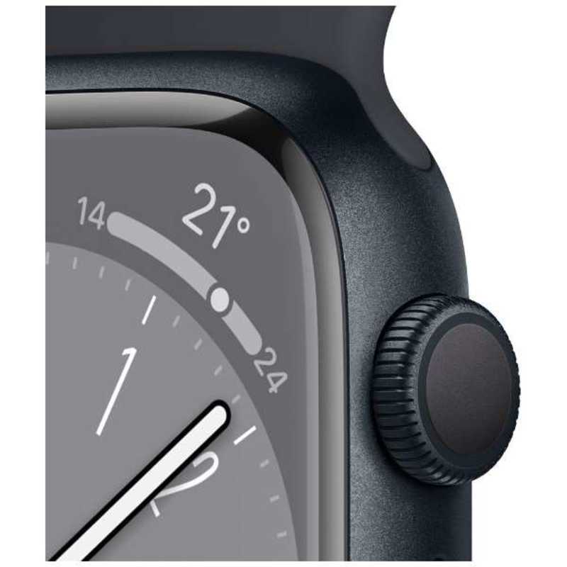 Apple Watch Series 8 GPSモデル 45mm MNP13J/A [ミッドナイトスポーツバンド]