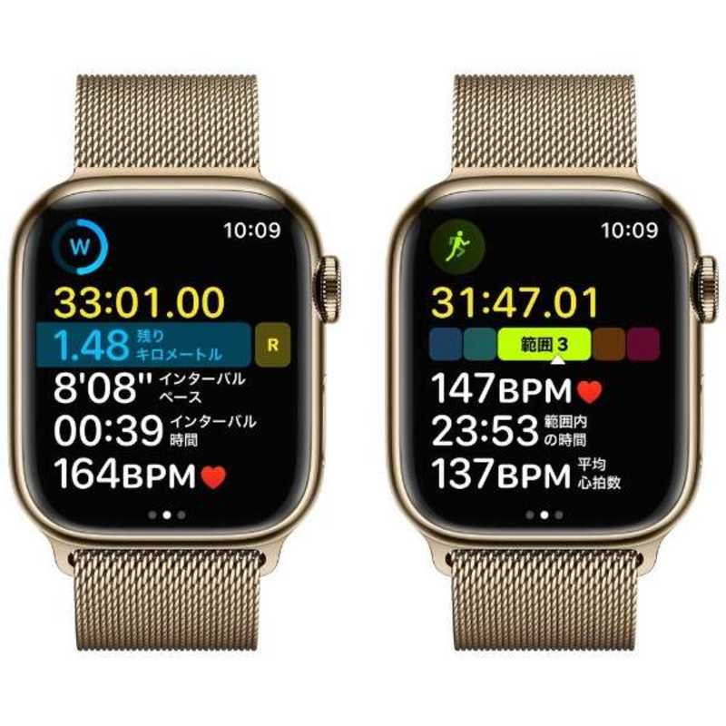 Apple Watch Series 8 GPS+Cellularモデル 41mm MNJF3J/A  [ゴールドステンレススチールケース/ゴールドミラネーゼループ]｜パソコン・スマートフォン・デジタル機器販売のPC  DEPOT(ピーシーデポ)WEBSHOP