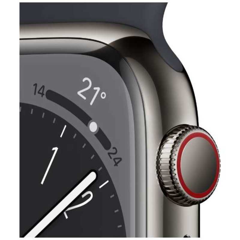 Apple Watch Series GPS+Cellularモデル 41mm MNJJ3J/A [グラファイトステンレススチールケース/ ミッドナイトスポーツバンド]｜パソコン・スマートフォン・デジタル機器販売のPC DEPOT(ピーシーデポ)WEBSHOP