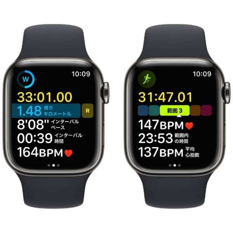 Apple Watch Series 8 GPS+Cellularモデル 41mm MNJJ3J/A  [グラファイトステンレススチールケース/ミッドナイトスポーツバンド]｜パソコン・スマートフォン・デジタル機器販売のPC  DEPOT(ピーシーデポ)WEBSHOP
