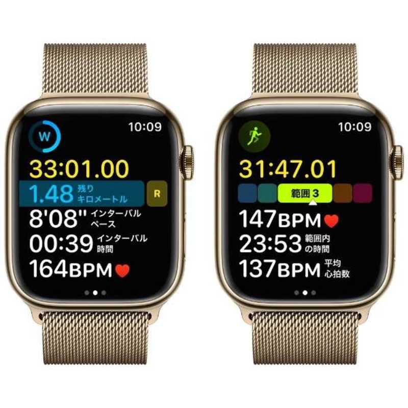 Apple Watch Series 8 GPS+Cellularモデル 45mm MNKQ3J/A  [ゴールドステンレススチールケース/ゴールドミラネーゼループ]｜パソコン・スマートフォン・デジタル機器販売のPC  DEPOT(ピーシーデポ)WEBSHOP
