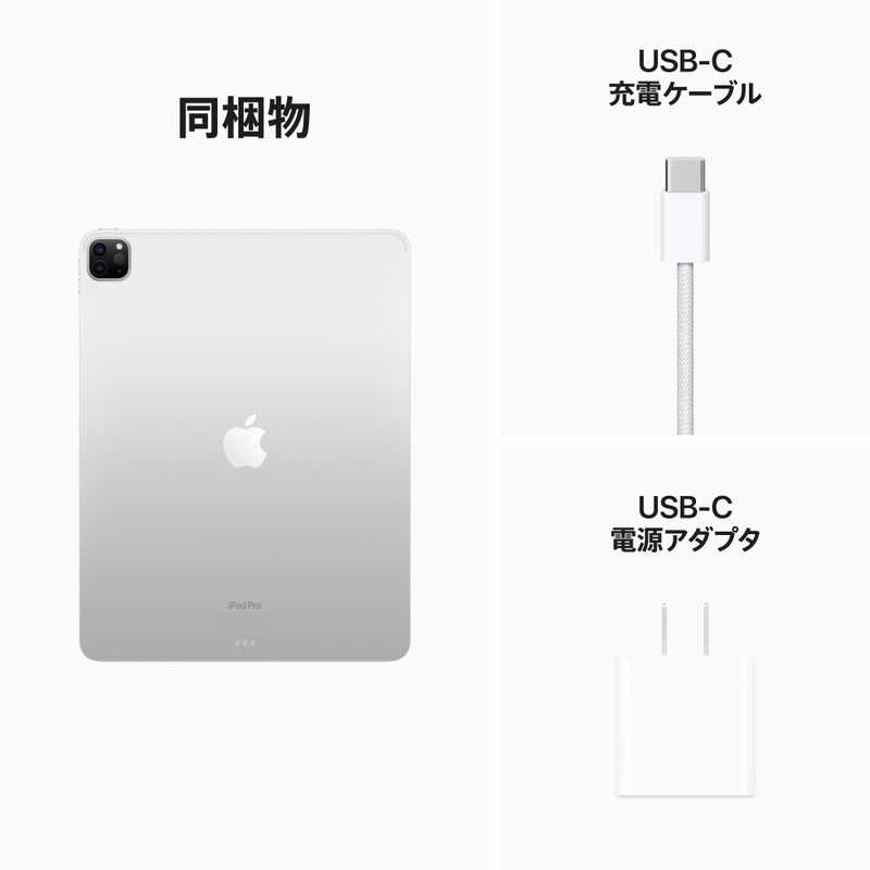 Apple iPad Pro 12.9インチ 第6世代 Wi-Fi 256GB 2022年秋モデル MNXT3J/A [シルバー]